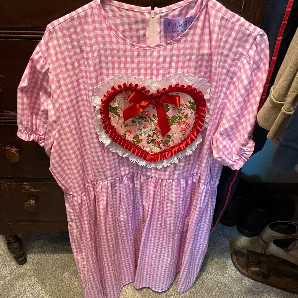 My Violet Sweetheart Dress size xxl